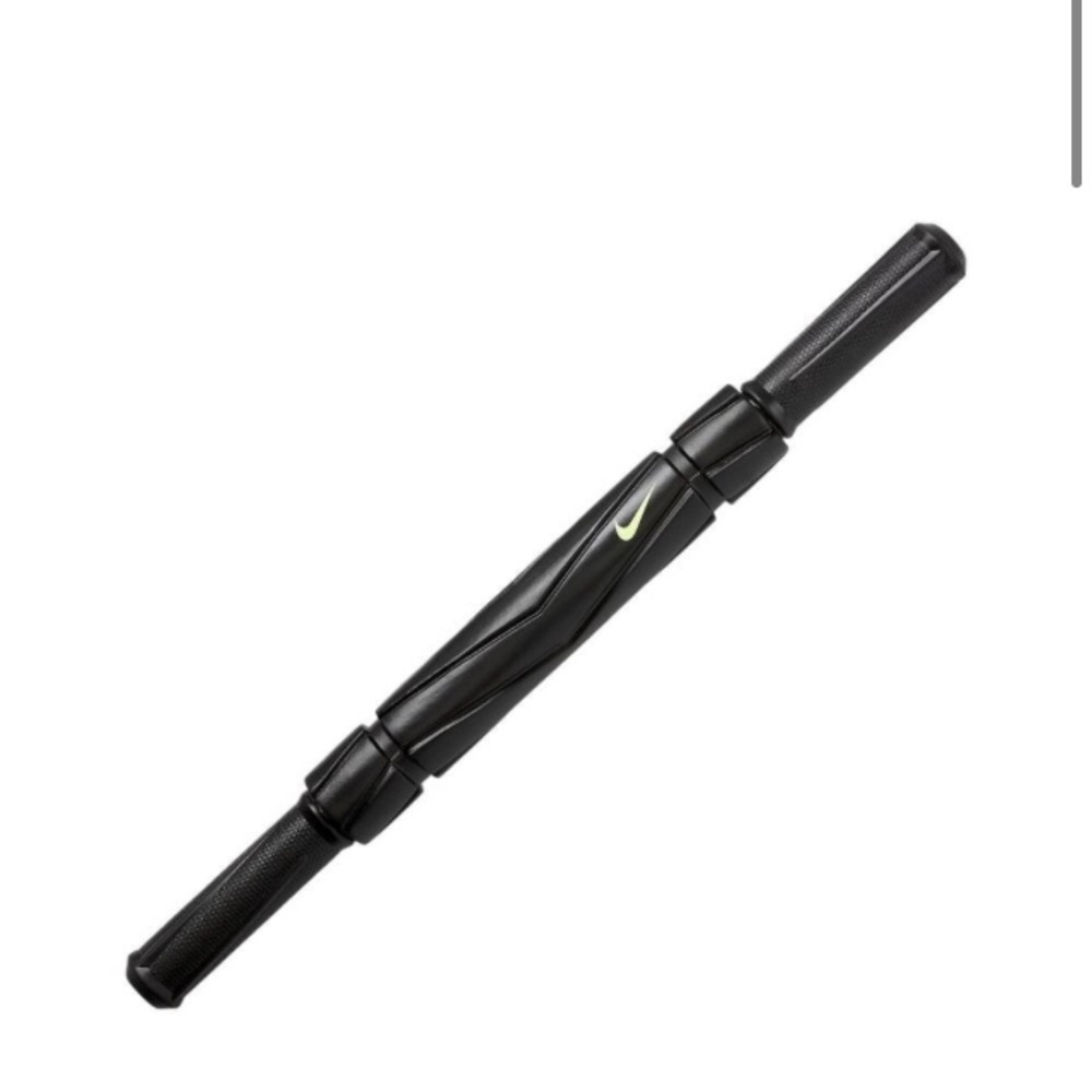 nike recovery roller bar - black with neon NEW